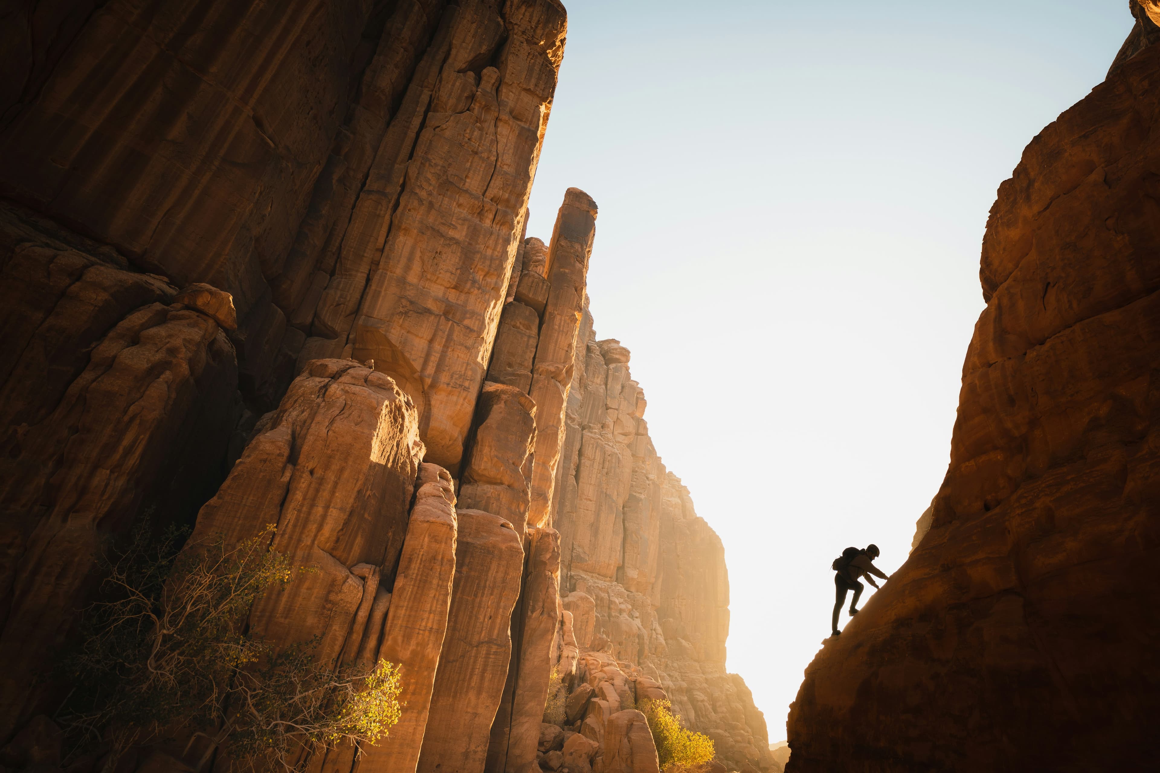 Rock climbing requires strength, agility, and mental focus - Quasar